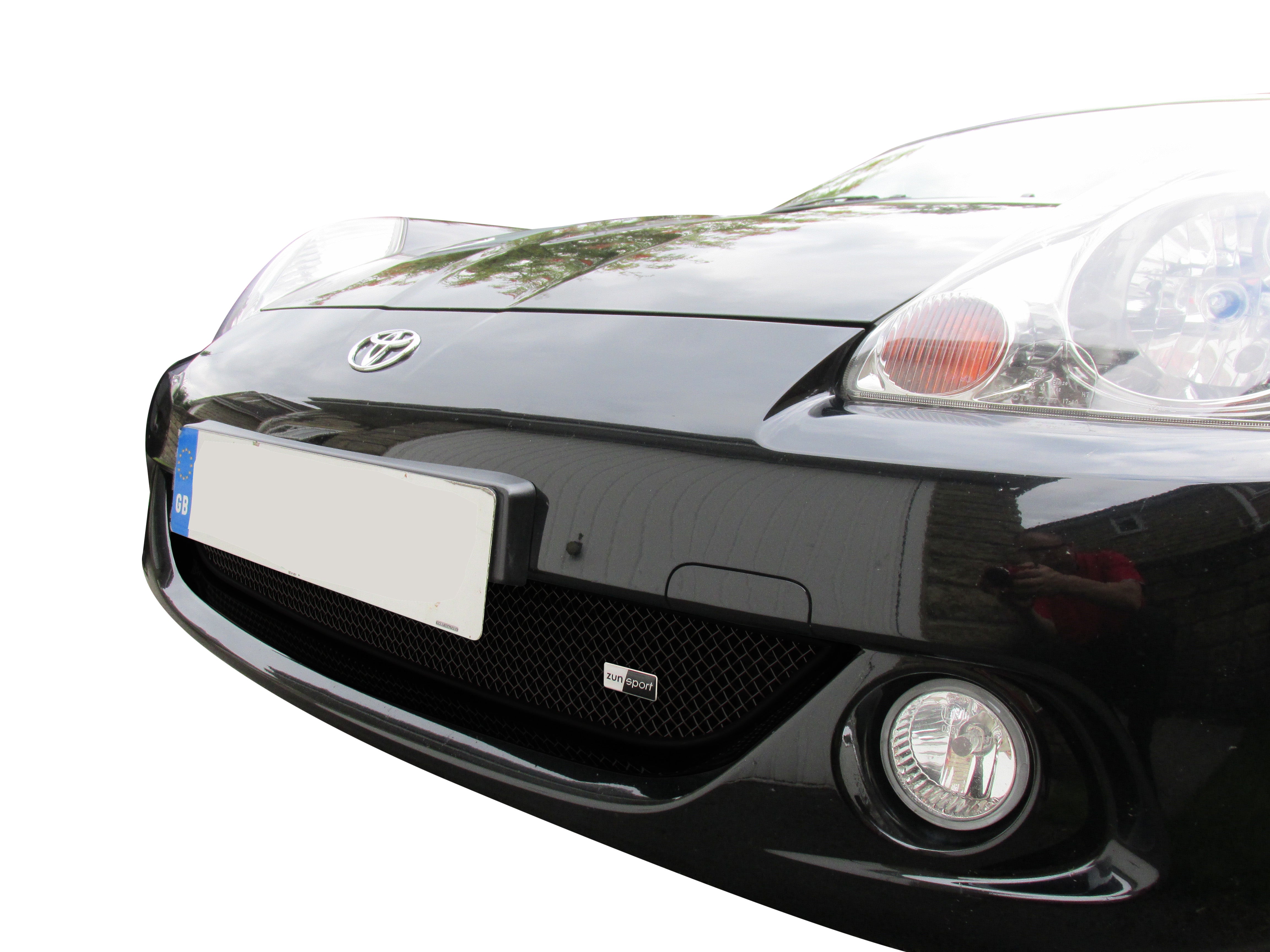 Zunsport Toyota MR2 Polished 2003-2006 Front Grille (1) Black