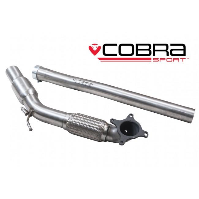 Audi A3 (8P) 2.0 TFSI 2WD (3 & 5 Door) Front Pipe Sports Cat / De-Cat Performance Exhaust