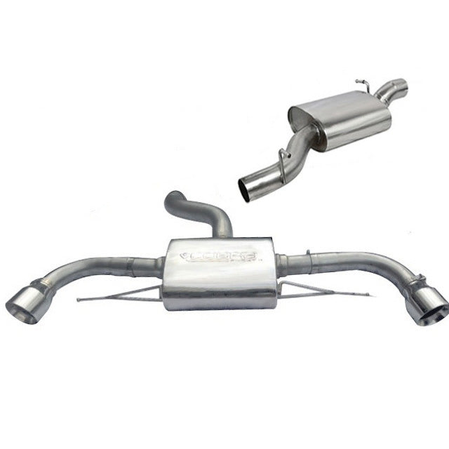 Audi TT (Mk2) 3.2 V6 Coupe (2007-11) Cat Back Performance Exhaust