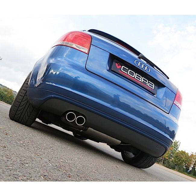 Audi A3 (8P) 2.0 TFSI 2WD (3 Door) Cat Back Performance Exhaust