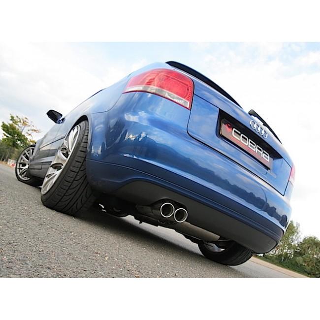 Audi A3 (8P) 2.0 TFSI 2WD (3 Door) Cat Back Performance Exhaust