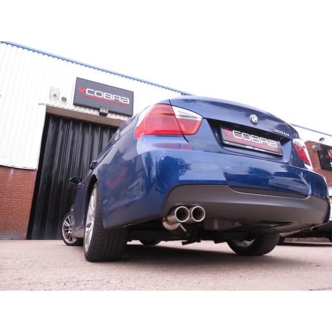 BMW 318D/320D Diesel (E90/E91) Twin Tip Performance Exhaust Rear Box