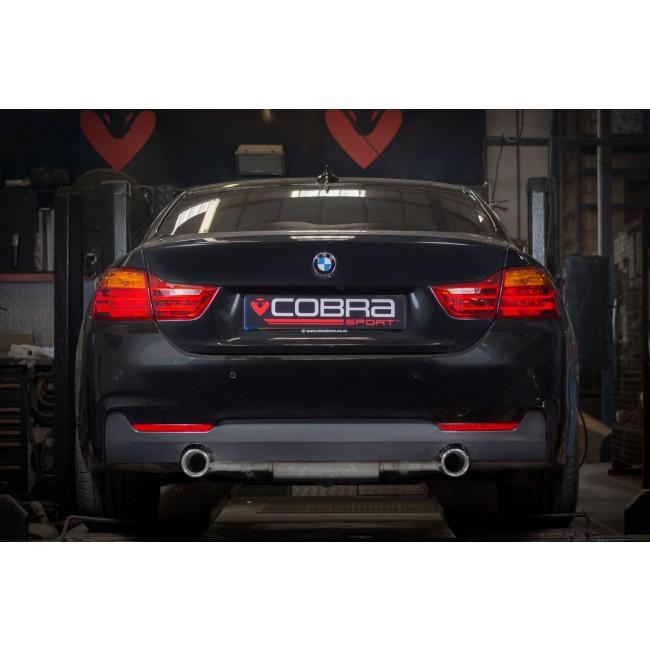 BMW 435D (F32/F33/F36) 440i Style Dual Exit Exhaust Conversion