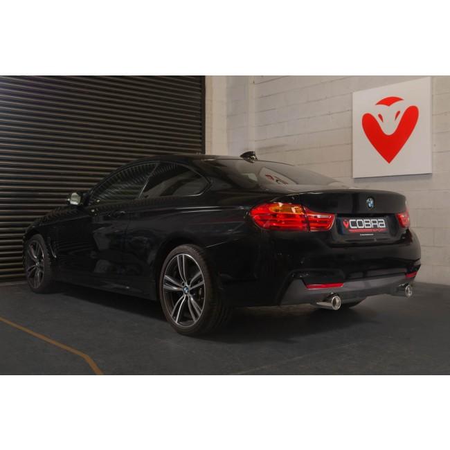 BMW 435D (F32/F33/F36) 440i Style Dual Exit Exhaust Conversion