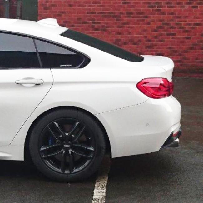 BMW 435D (F32/F33/F36) 440i Style Dual Exit Exhaust Conversion