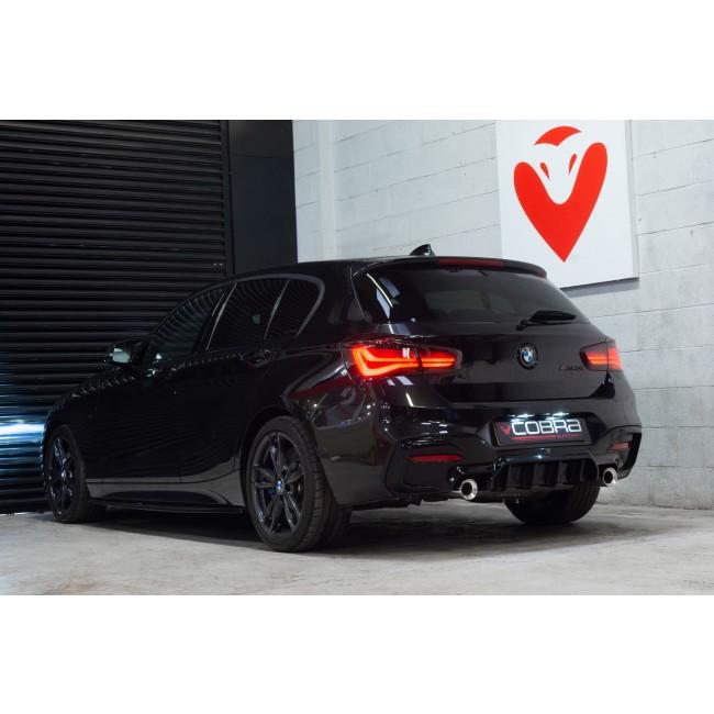 BMW M140i Exhaust Tailpipes - Larger 3.5