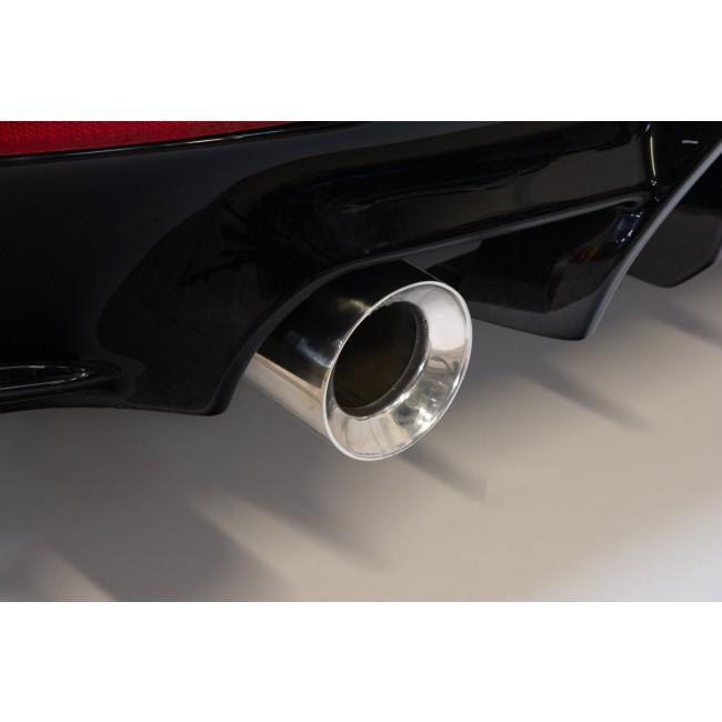 BMW M135i Exhaust Tailpipes - Larger 3.5