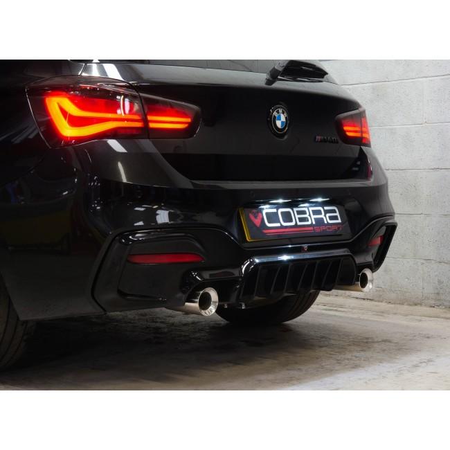 BMW M140i Exhaust Tailpipes - Larger 3.5