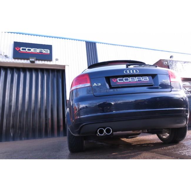 Audi A3 (8P) 2.0 TFSI Quattro (3 Door) Turbo Back Performance Exhaust