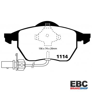 EBC Ultimax Brake Pads DP1114