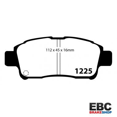 EBC Ultimax Brake Pads DP1225