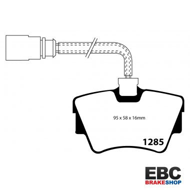 EBC Ultimax Brake Pads DP1285