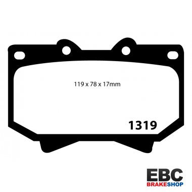 EBC Ultimax Brake Pads DP1319