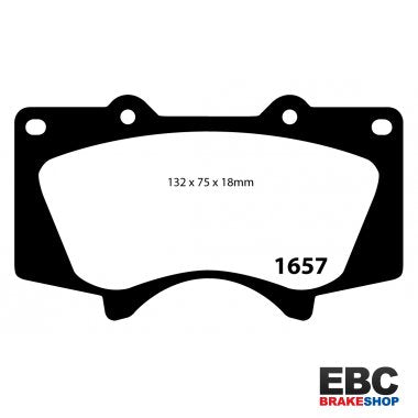 EBC Ultimax Brake Pads DP1657