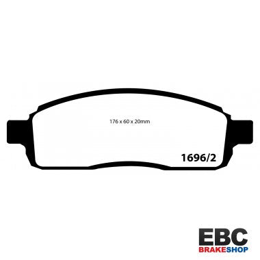 EBC Ultimax Brake Pads DP1696/2