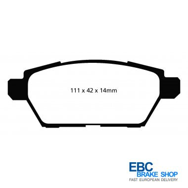 EBC Ultimax Brake Pads DP1766