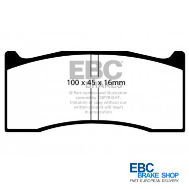 EBC Greenstuff Brake Pads DP2044/3