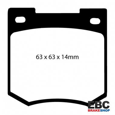 EBC Greenstuff Brake Pads DP2106