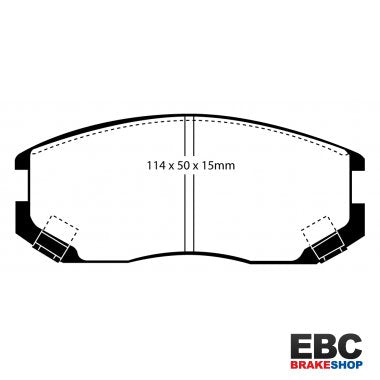 EBC Greenstuff Brake Pads DP21063