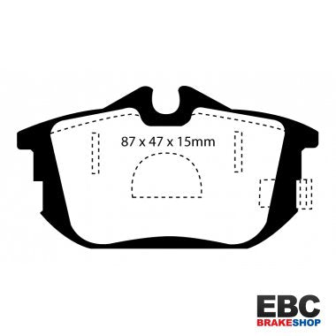 EBC Greenstuff Brake Pads DP21076