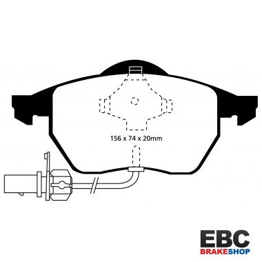 EBC Greenstuff Brake Pads DP21114