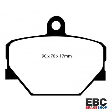 EBC Greenstuff Brake Pads DP21287