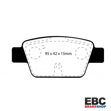 EBC Greenstuff Brake Pads DP21381