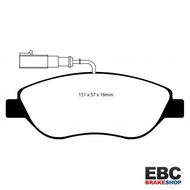 EBC Greenstuff Brake Pads DP21382