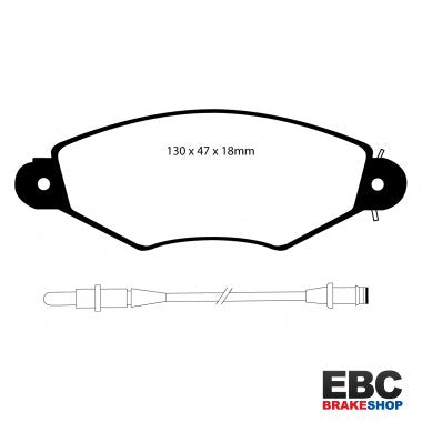 EBC Greenstuff Brake Pads DP21406
