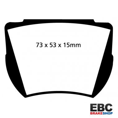 EBC Greenstuff Brake Pads DP2141