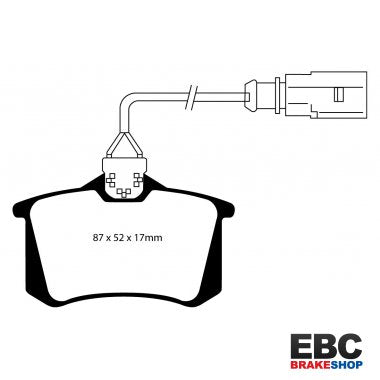 EBC Greenstuff Brake Pads DP21412