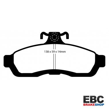 EBC Greenstuff Brake Pads DP21502