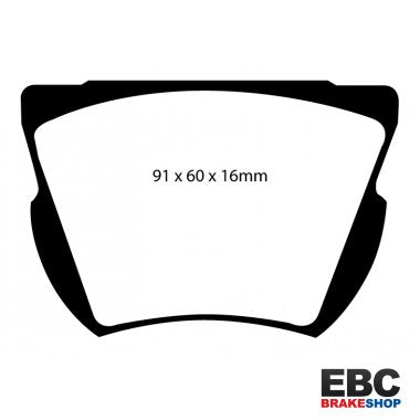 EBC Greenstuff Brake Pads DP2165