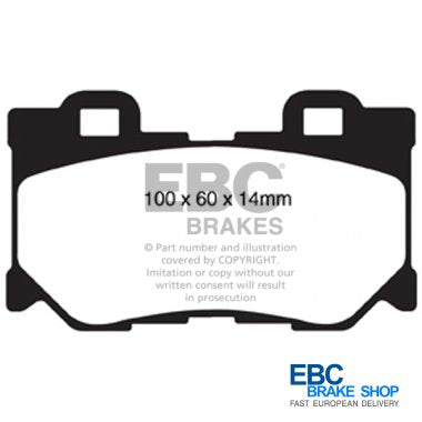 EBC Greenstuff Brake Pads DP21824