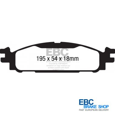 EBC Greenstuff Brake Pads DP21873