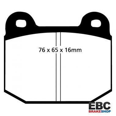 EBC Greenstuff Brake Pads DP2197