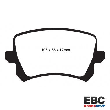 EBC Greenstuff Brake Pads DP22004