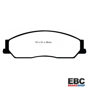 EBC Greenstuff Brake Pads DP22036