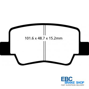 EBC Greenstuff Brake Pads DP22051