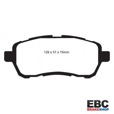 EBC Greenstuff Brake Pads DP22058