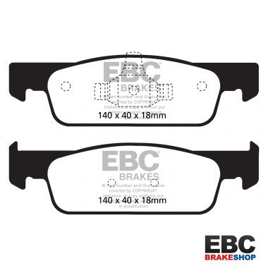 EBC Greenstuff Brake Pads DP22146