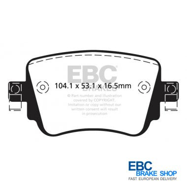 EBC Greenstuff Brake Pads DP22201