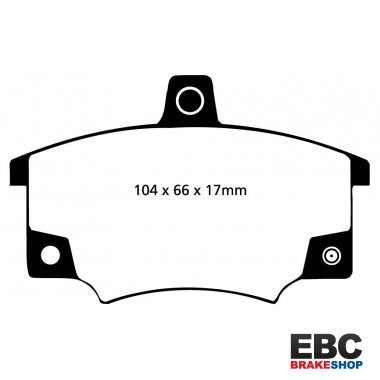 EBC Greenstuff Brake Pads DP2420/2