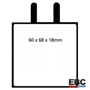 EBC Greenstuff Brake Pads DP2543