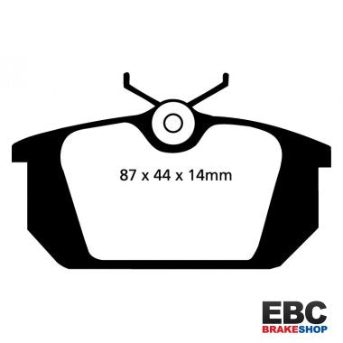 EBC Greenstuff Brake Pads DP2596