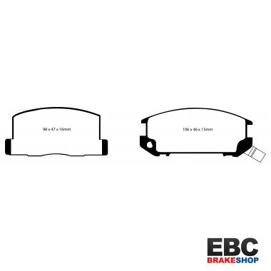 EBC Greenstuff Brake Pads DP2602