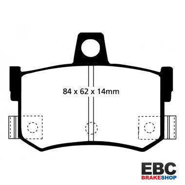 EBC Greenstuff Brake Pads DP2662/2