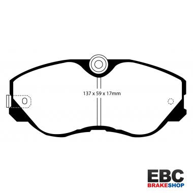 EBC Greenstuff Brake Pads DP2736