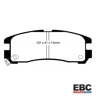 EBC Greenstuff Brake Pads DP2738