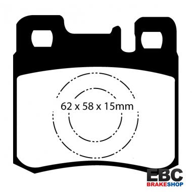 EBC Greenstuff Brake Pads DP2846